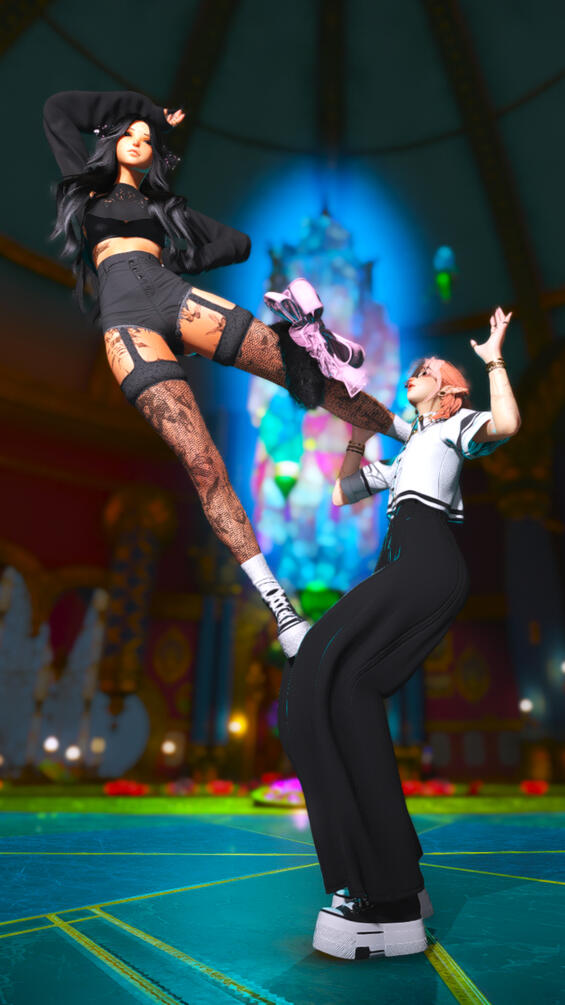 JoJo Duo Pose #1